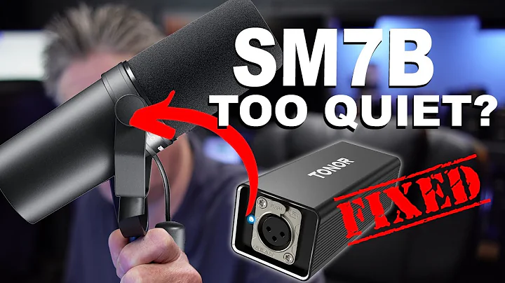 How to (Cheaply) Make The Shure SM7B Louder Using A Tonor TA20