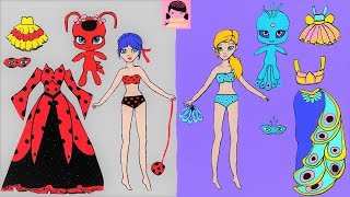 Paper doll Dress Up Handmade Paper Crafts
