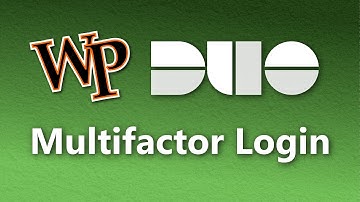 Logging in with Duo Multifactor Authentication