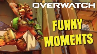 Overwatch Funny Moments - Junkrat Destruction!