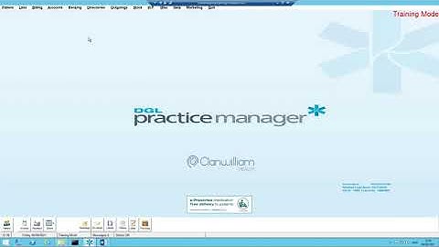 Banking Menu - DGL Practice Manager Lunch & Learn Webinar