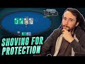 SHOVING FOR PROTECTION | $50 Spin & Go Liveplay