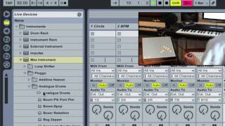 maxforlive: monome integration
