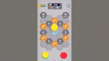 Hexa Sort Level 119 #colorpuzzle #asmrgames #gaming #hexasort #asmrvideos #asmrsounds