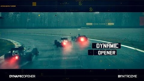 Dynamic Opener | After Effects Template | Video Displays