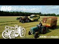 Krone big classics making silage with hanomag perfekt 300 case 1455 xl and fendt favorit 824