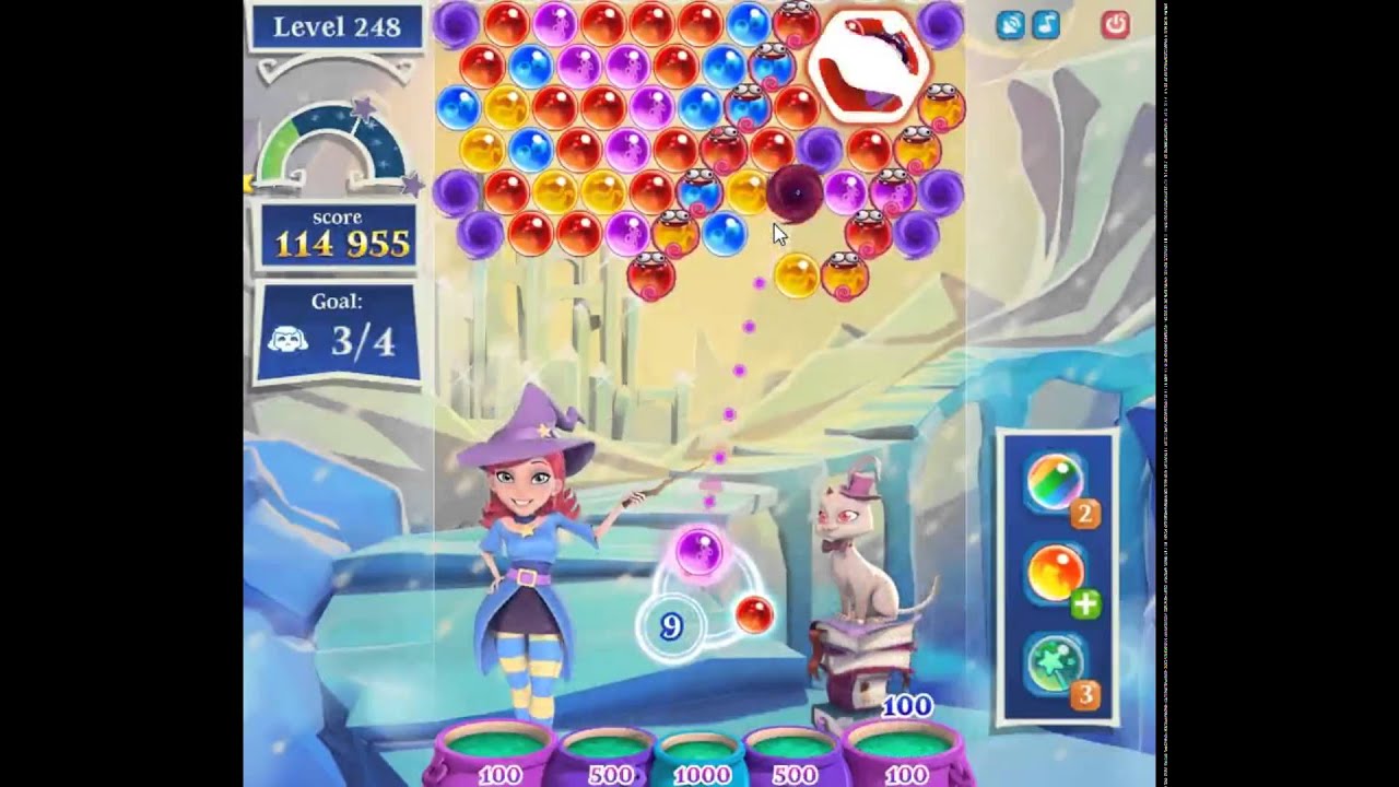 Bubble Witch Saga 2 Level 114 