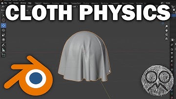 Cloth Physics in Blender - Blender Tutorial