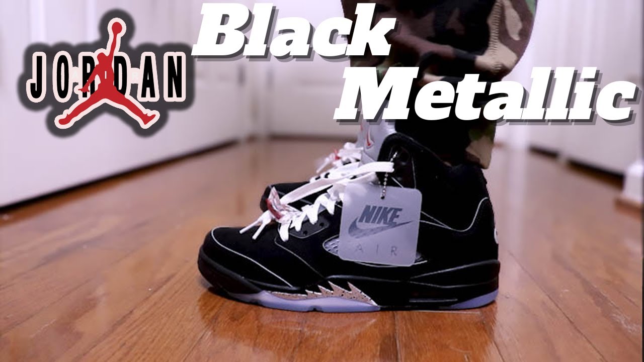 Air Jordan 5 Retro OG Black Metallic Reimagined Unboxing Review