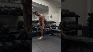 Bulgarian split squat | glute workout#goodform #gluteworkout #quads #legday #buildmuscle #bodybuilde