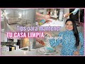 Como mantener TU CASA LIMPIA y ORDENADA siempre / Ideas para organizar