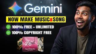 Google Gemini Lyria 3 – Create FREE & Unlimited AI Songs & Copyright Free Music screenshot 1