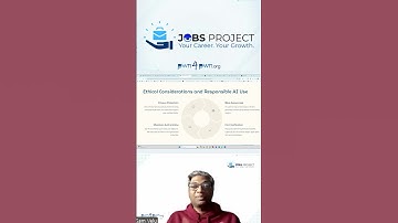 Responsible AI Use for Job Seekers: Privacy, Bias, & Authenticity Tips #narcolepsy