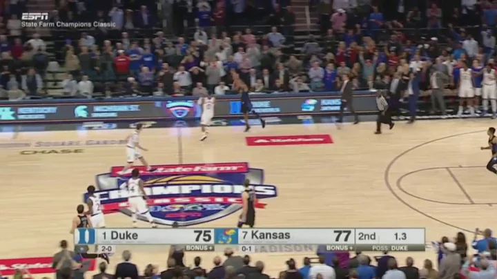 Kansas Beats Duke On Frank Mason's Game-Winning Sh...