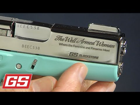 The Well Armed Woman Glock 43… in Robin Egg Blue