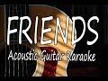 Friends Marshmello Anne Marie Acoustic Guitar Karaoke