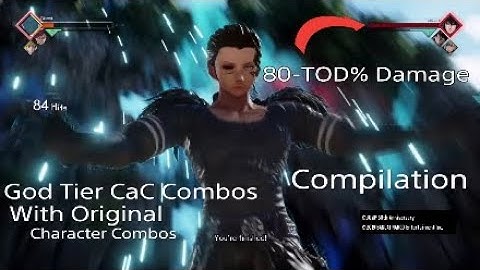 JUMP FORCE OP INSANE DAMAGE COMBOS CAC COMBOS! 80%-TOD Damage With Original Character Combos #Anime