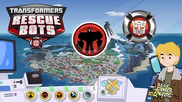 Transformers Rescue Bots: Hero Adventures | Trap & capture invading Morbots! By Budge Studios