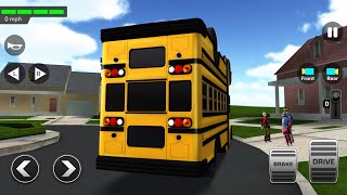 Super High School Bus Driving Simulator 3D : School bus game for android & ios | Trailer screenshot 4