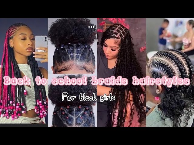 38 Beautiful Braided Updos For Black Women