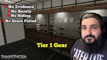 Identifying Ghosts With No Evidence Using Only Tier 1 Gear | Phasmophobia