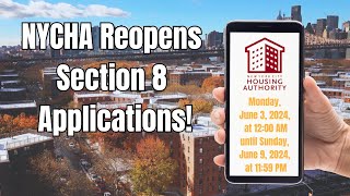 NYCHA Opens Doors: Section 8 Waitlist Reopened After 15 Years!