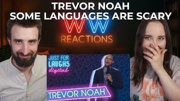 THE LANGUAGE OF VODKA┃Trevor Noah - Some Languages Are Scary┃REACTION