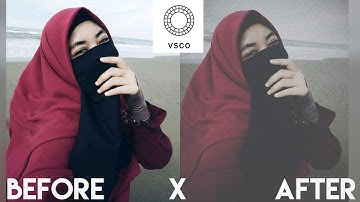 Tutorial VSCO Efek Grain keren kekinian