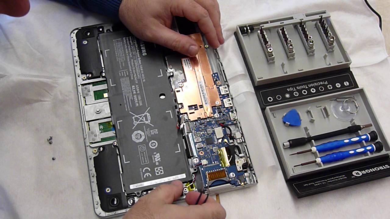 Samsung Chromebook Teardown - YouTube