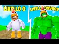 DIVENTIAMO SUPER FORTI SU ROBLOX!!