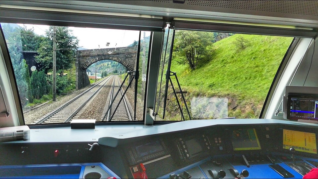 Mit 3 ÖBB Taurus und langem Güterzug von Wörgl rauf zum Brenner !!