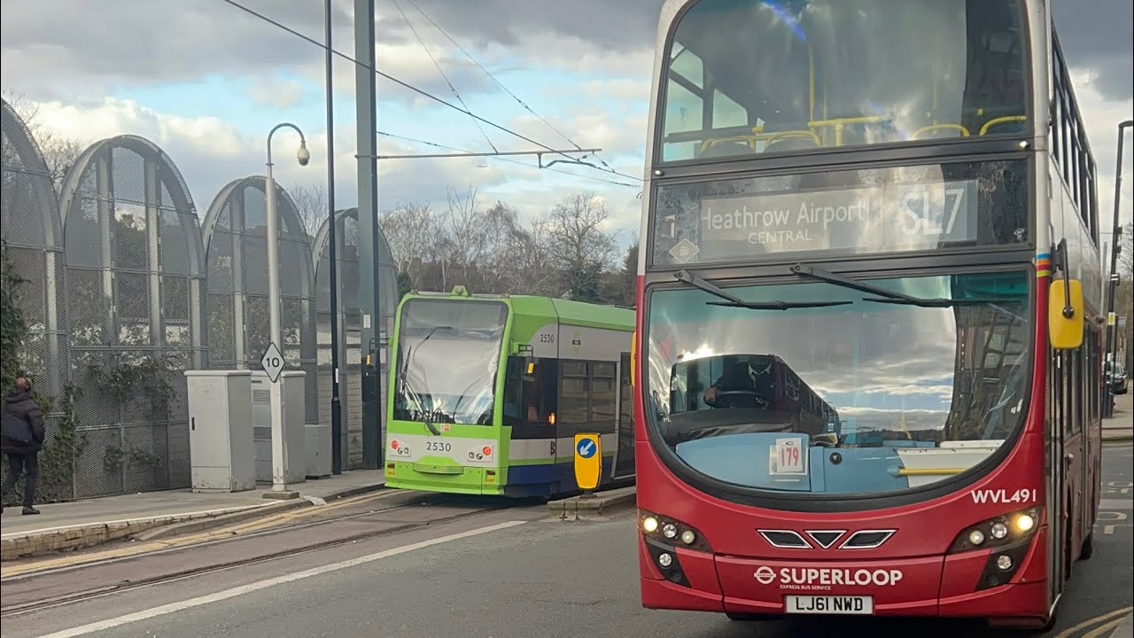 (SL7 bus) Go Ahead WVL491 LJ61NWD Gemini 2 B9TL