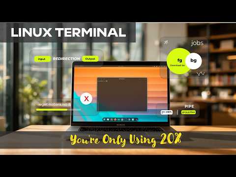 How to Use Linux Terminal Like a PRO | Pipes, Redirection & Job Control