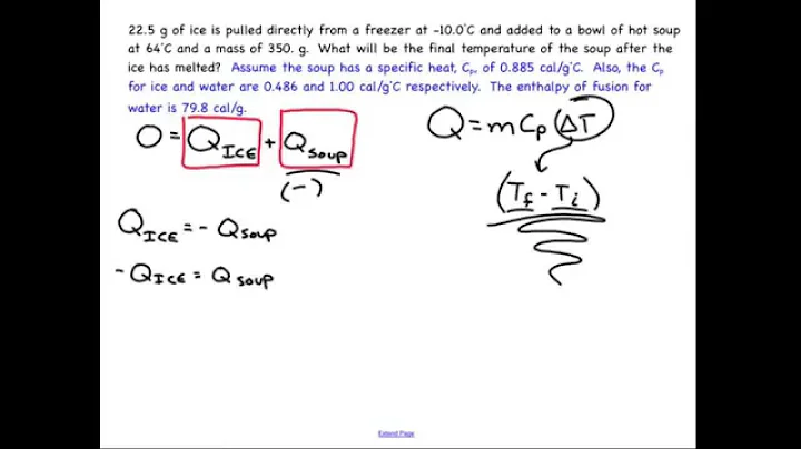 Calculating equilibrium temperature that includes a phase change: Chemistry sample problem - DayDayNews