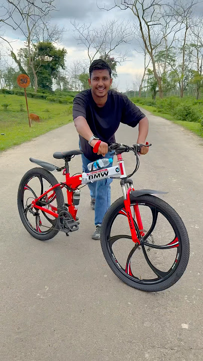 Lo bhai mera new bmw cycle agaya red colour 🔥