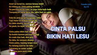 Cinta Palsu Bikin Hati Lesu