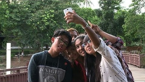 Myanmar youth strike a pose against hate in selfie campaign