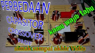 cara memilih capasitor buat Crossover pasif