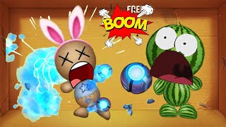 Kick The Buddy 2024 | The Plasma Grenade VS The Buddy Rabbit ,#iqgamerkick