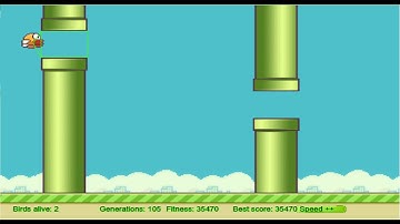 Flappy Bird self learning bot