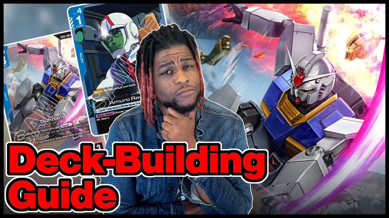 How To Build A Gundam Card Game Deck! Breaking Down The Constructive Process!