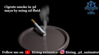 How to make cigarettes in 3d Maya modeling , texturing, and Arnold rendering 2nd part