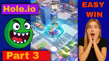 Hole.io Part 3 - MEGA Walkthrough
