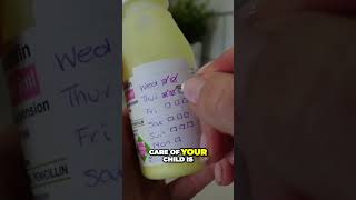 Life Saving Hack to Keep Track of Your Child's Antibiotic Doses!
