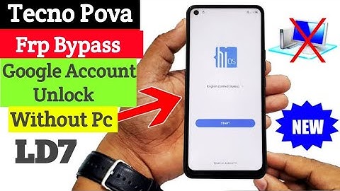 Tecno Pova Frp Bypass | Google Account Unlock Without Pc