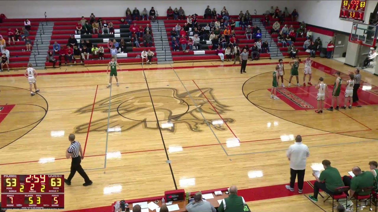 Weyauwega-Fremont High School vs Shiocton High School Mens Varsity ...