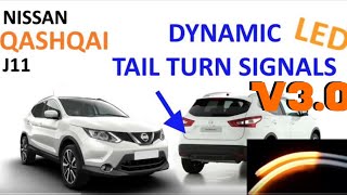 Schwellerrohre mit LED Nissan Qashqai J11