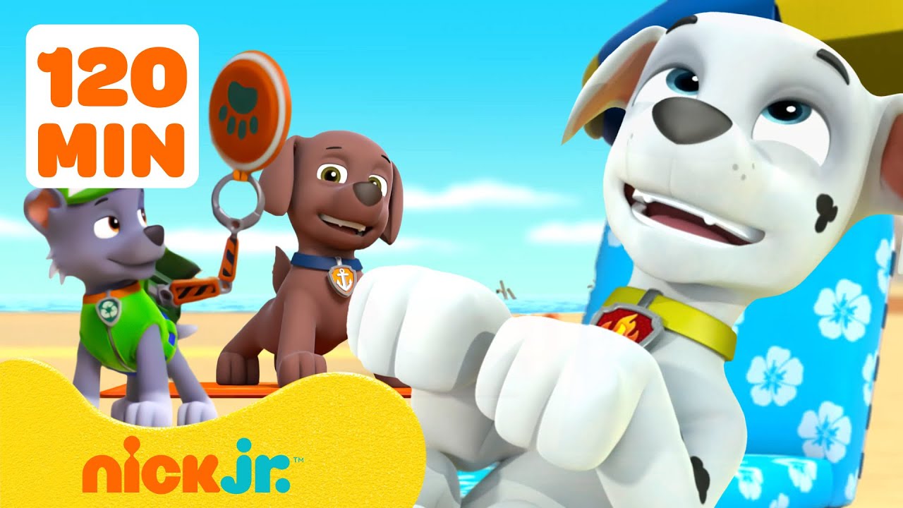 Psi Patrol na plaży! 🏖️ 120 minut | Nick Jr. Polska