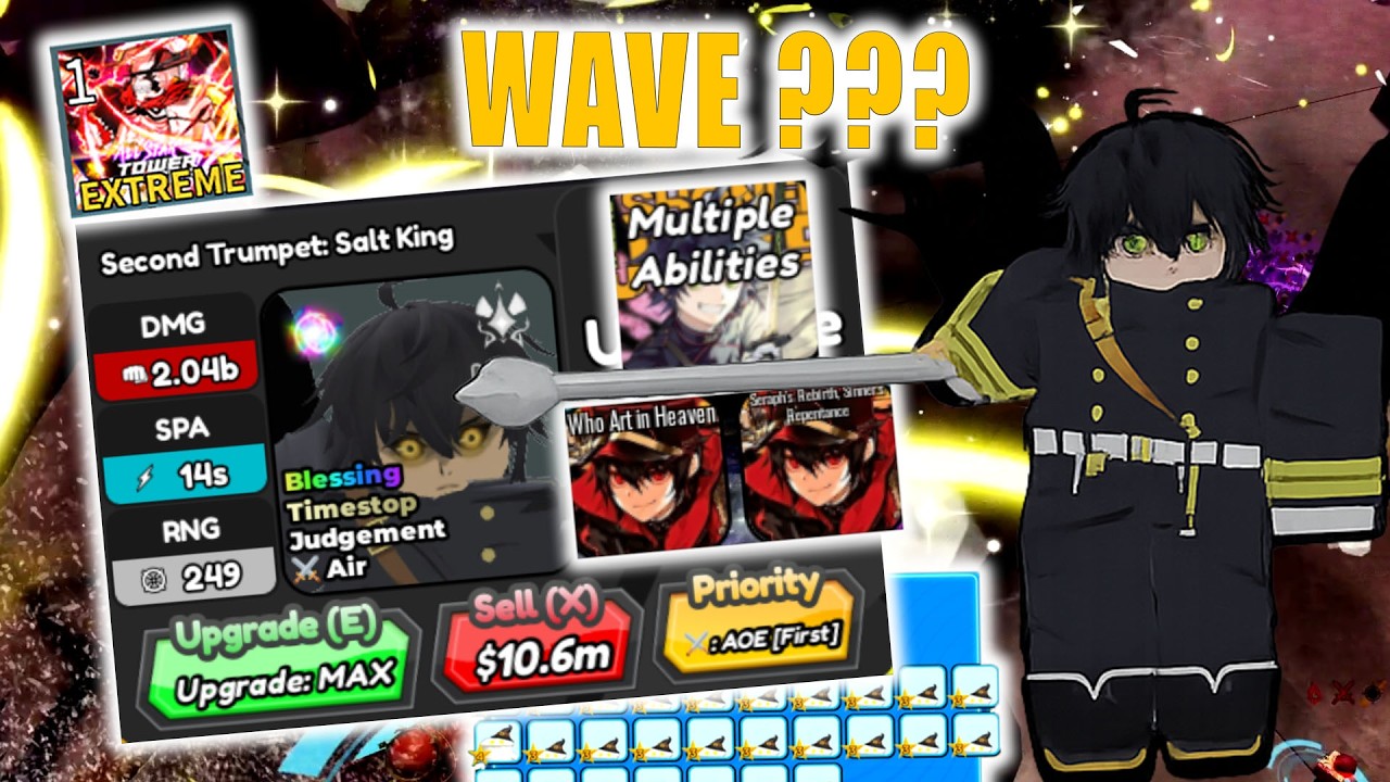 Extreme Infinite Mode ft. 7 STAR SALT KING | EXP & DMG Farm | ASTD ...
