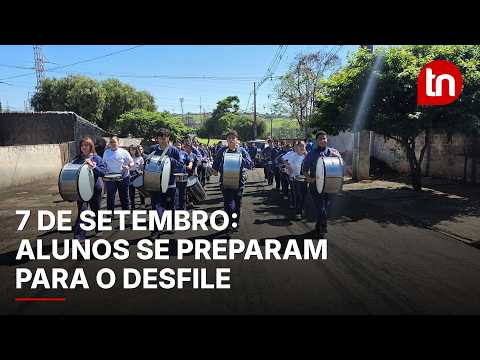 Estudantes se preparam para o 7 de Setembro em Apucarana